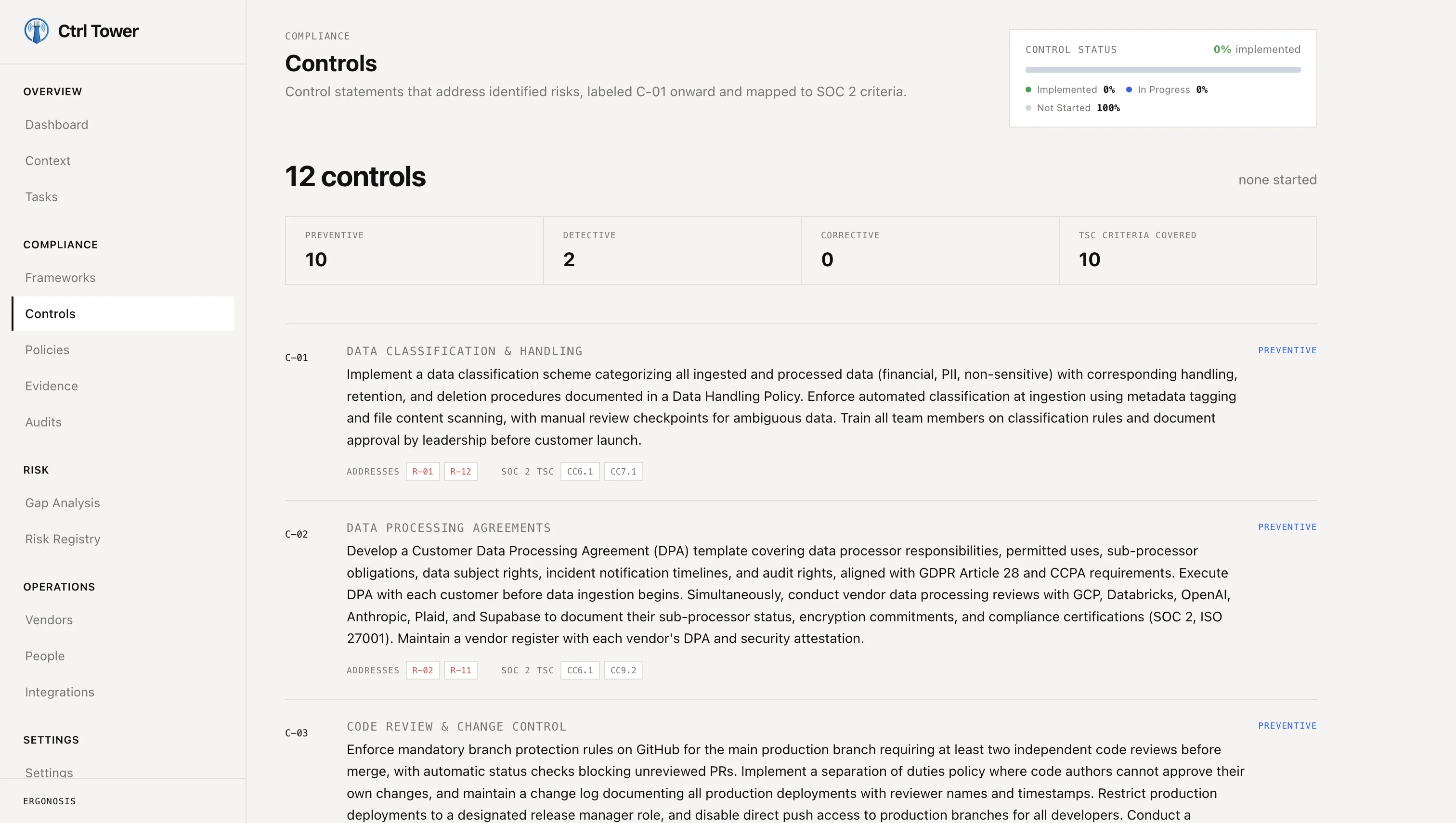 Build effective controls